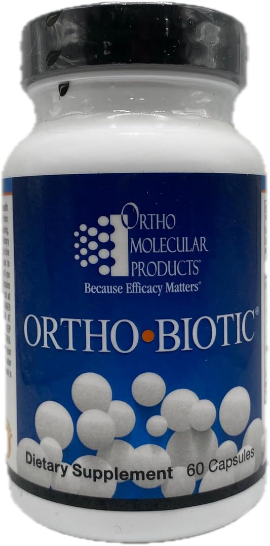 Ortho Biotic Probiotic Supplement, 120 Capsules, Pack of 2