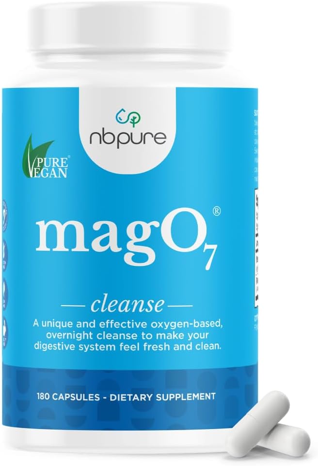 NBPure MagO7 Colon Cleanse Supplement, 540 Capsules