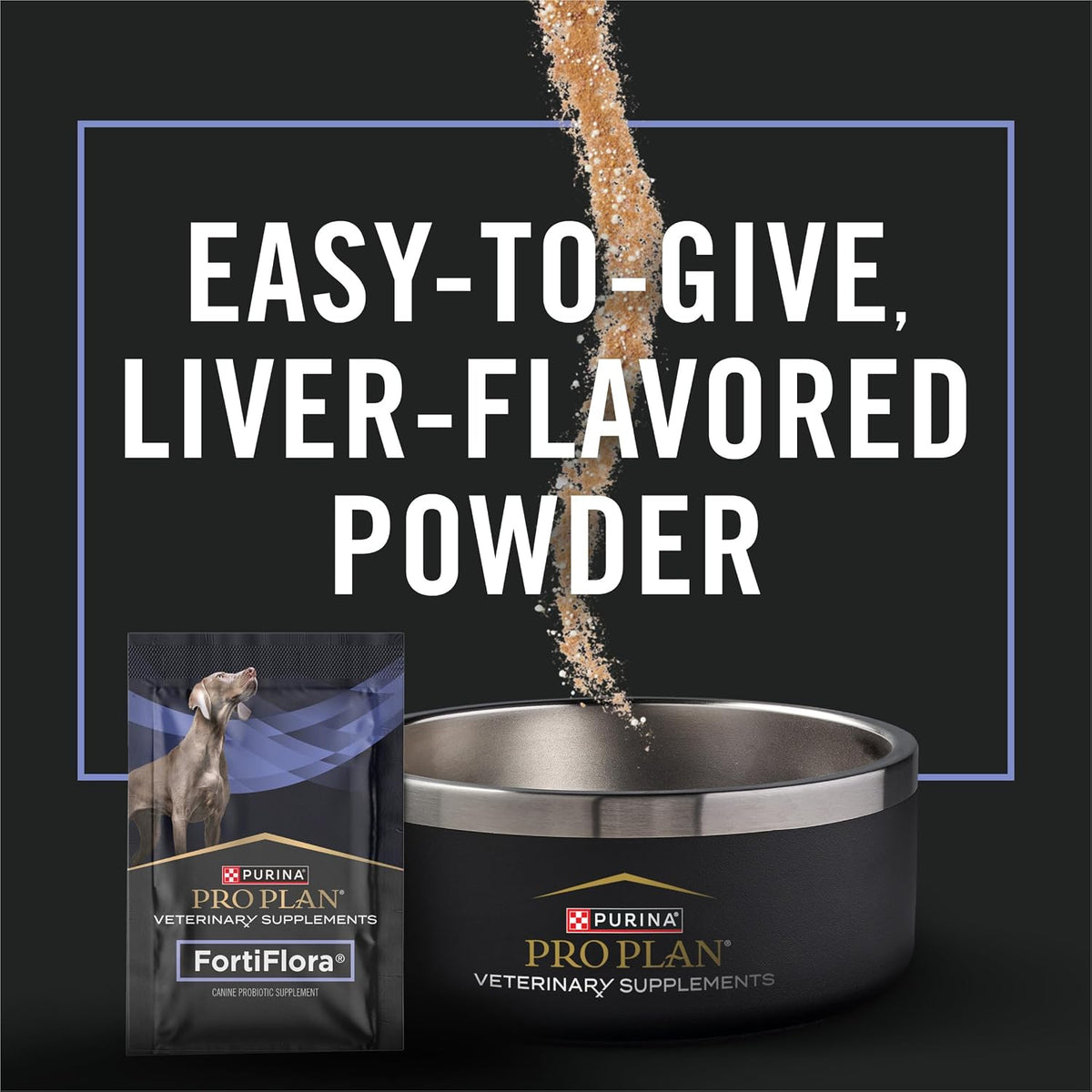 Purina Pro Plan Veterinary Supplements FortiFlora Dog Probiotic Supplement ( PACK OF 3 )