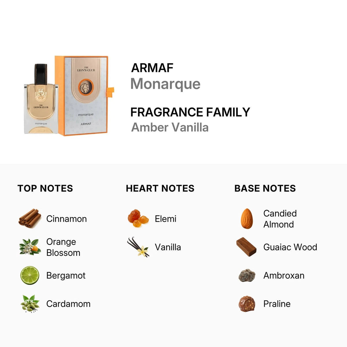 Armaf Lions Club Monarque EDP 100ml for Men