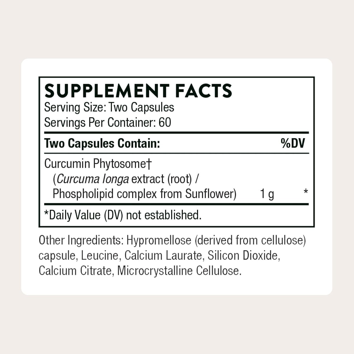 Thorne Curcumin Phytosome 120 Capsules, Pack of 3