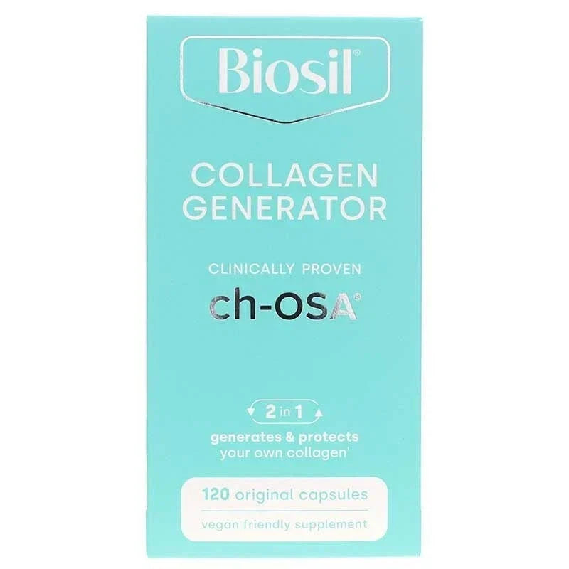 Biosil Collagen Generator with ch-OSA help generate collagen 120 Capsules (PACK OF THREE)