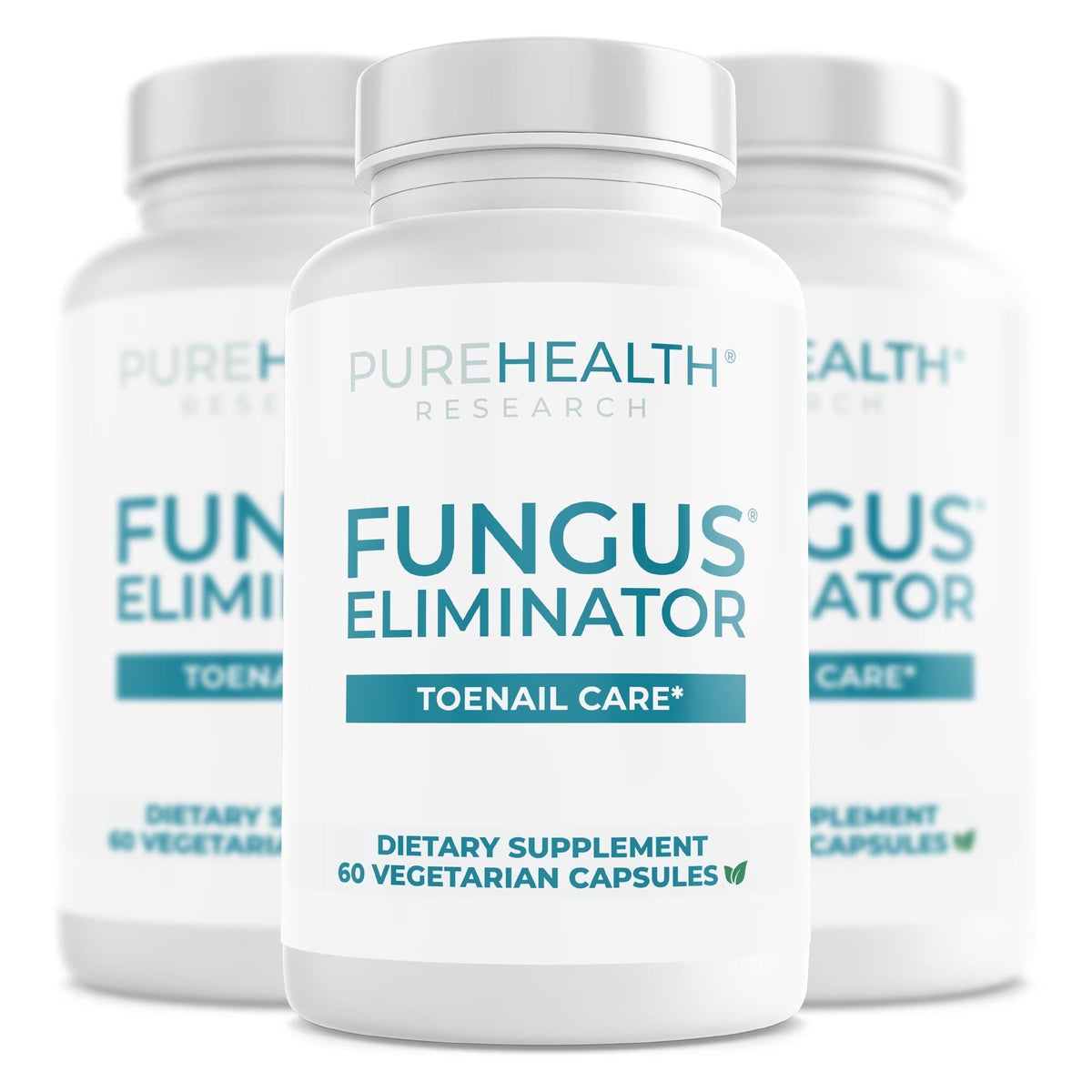 PureHealth Research Fungus Eliminator, 180 Capsules, Pack of 3