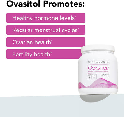 Ovasitol Inositol Powder, 90-Day Supply, Pack of 2