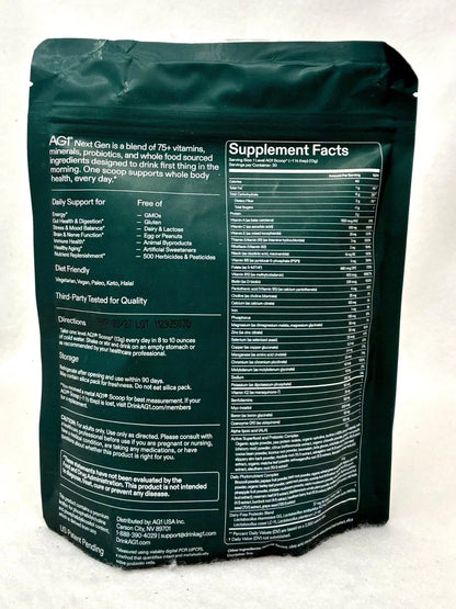 AG1 Athletic Greens Next Gen Powder 390g, Pack of 2