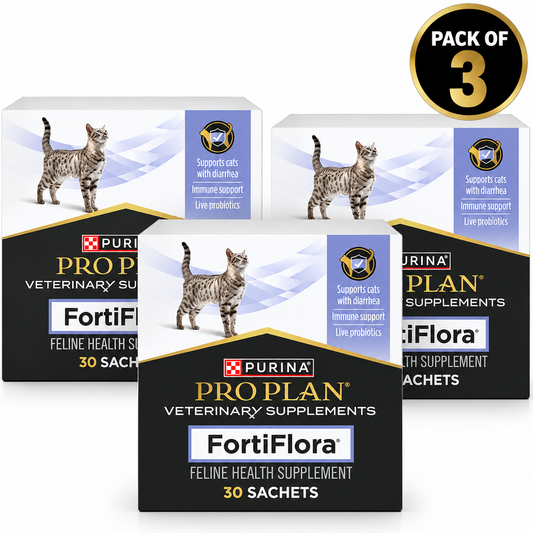 Purina FortiFlora Cat Probiotic, 30 Sachets Pack of 3