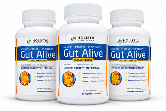 Gut Alive For Restoring Gut Lining 60 Capsule (PACK OF THREE)
