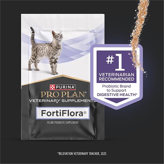 Purina FortiFlora Cat Probiotic, 30 Sachets Pack of 3