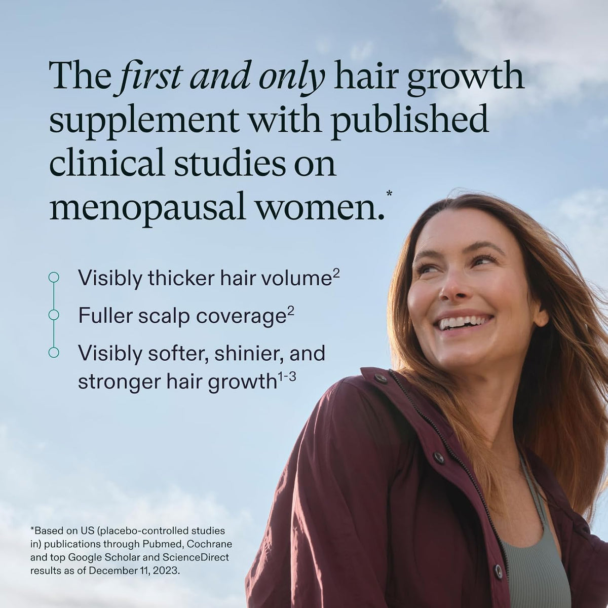 Nutrafol Women's Balance 45+ Hair Supplement, Pack of 3