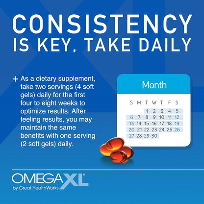 OmegaXL Joint Support Supplement, 300 Count (Pack of 3)