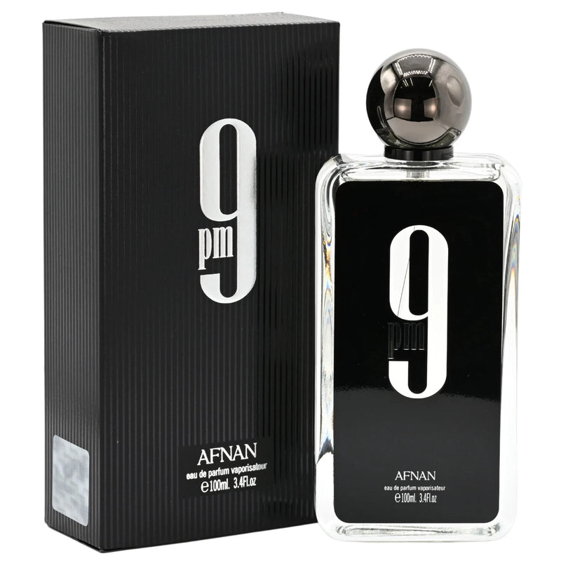 Afnan 9 PM EDP for Men 100ml / 3.4oz New in Box