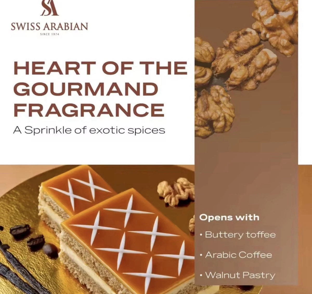 Swiss Arabian Shaghaf Vanilla Toffee EDP 75ml