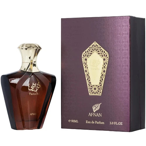 Afnan Turathi Brown Men's EDP 3.0 oz | New in Box